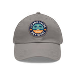 Island Living Dad Hat with Leather Patch
