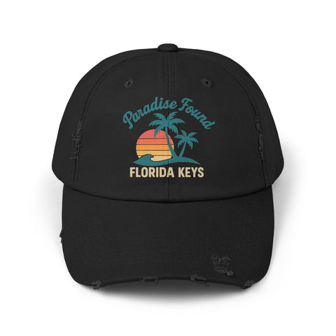 Paradise Found Distressed Hat