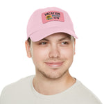 Vacation Mode Dad Hat with Leather Patch