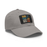 Sun, Fun & Key West Rum Dad Hat with Leather Patch