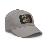 Sun, Fun & Key West Rum Dad Hat with Leather Patch