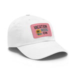 Vacation Mode Dad Hat with Leather Patch