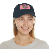 Vacation Mode Dad Hat with Leather Patch
