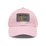 Vacation Mode Dad Hat with Leather Patch
