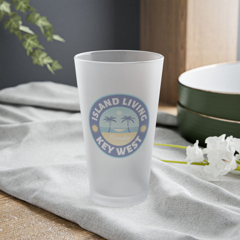 16oz Frosted Pint Glass