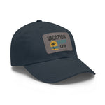 Vacation Mode Dad Hat with Leather Patch