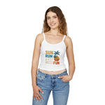 Sun, Rum & Key West Fun Spaghetti Strap Tank Top