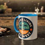 Island Living 11oz Colorful Mugs