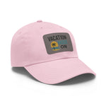 Vacation Mode Dad Hat with Leather Patch