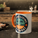 Island Living 11oz Colorful Mugs