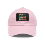 Sun, Fun & Key West Rum Dad Hat with Leather Patch