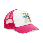 Sun, Rum & Key West Fun Mesh Cap