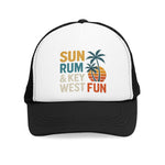 Sun, Rum & Key West Fun Mesh Cap
