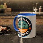 Island Living 11oz Colorful Mugs