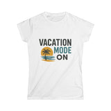 Ladies' Vacation Mode Softstyle T-Shirt