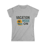 Ladies' Vacation Mode Softstyle T-Shirt