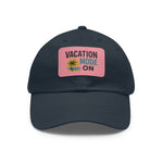 Vacation Mode Dad Hat with Leather Patch