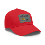 Vacation Mode Dad Hat with Leather Patch