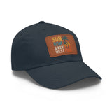 Sun, Fun & Key West Rum Dad Hat with Leather Patch