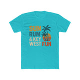 Sun, Rum & Key West Fun Unisex Tee
