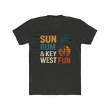 Sun, Rum & Key West Fun Unisex Tee