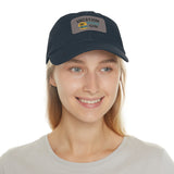 Vacation Mode Dad Hat with Leather Patch