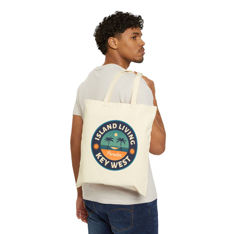 Island Living Cotton Canvas Reusable Bag