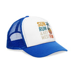 Sun, Rum & Key West Fun Mesh Cap