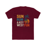 Sun, Rum & Key West Fun Unisex Tee