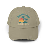 Paradise Found Distressed Hat